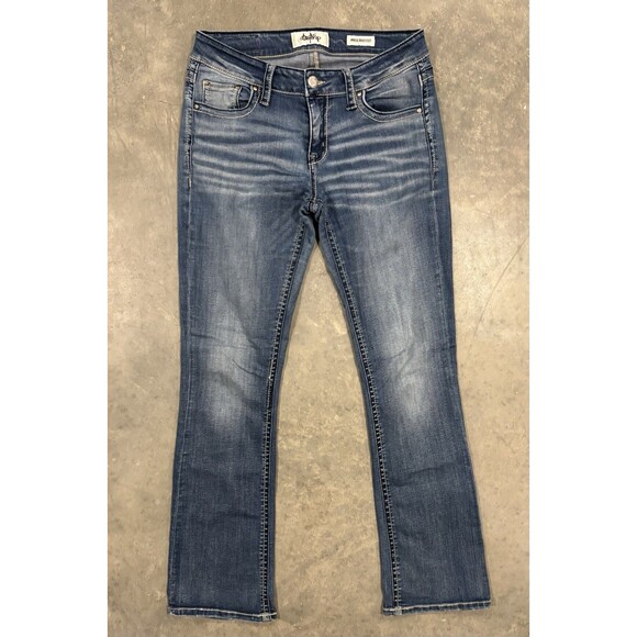 Daytrip Virgo Bootcut Jeans Womens 29 Long Denim Mid Rise Stretch Boot Western - Picture 1 of 8
